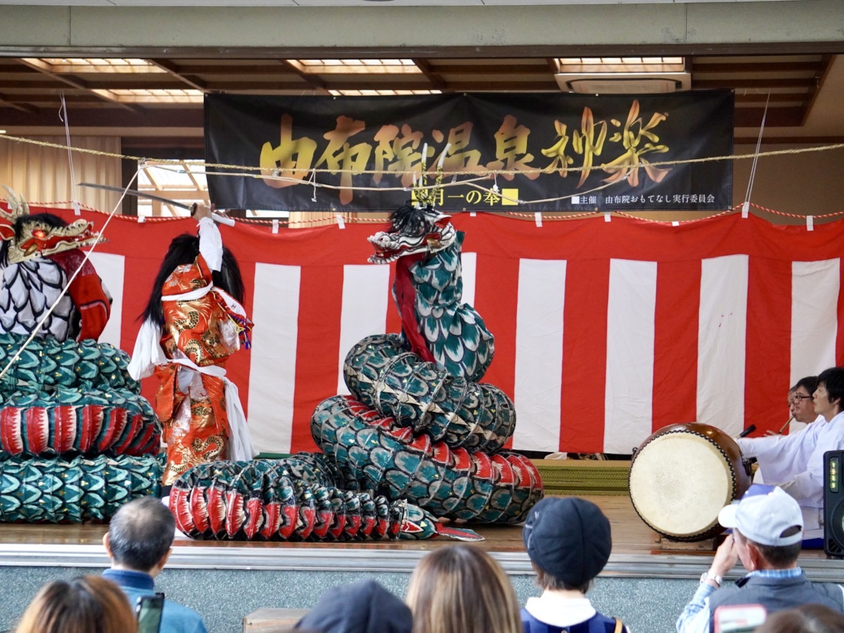 【由布市・毎月開催】由布院温泉神楽■月一の奉■