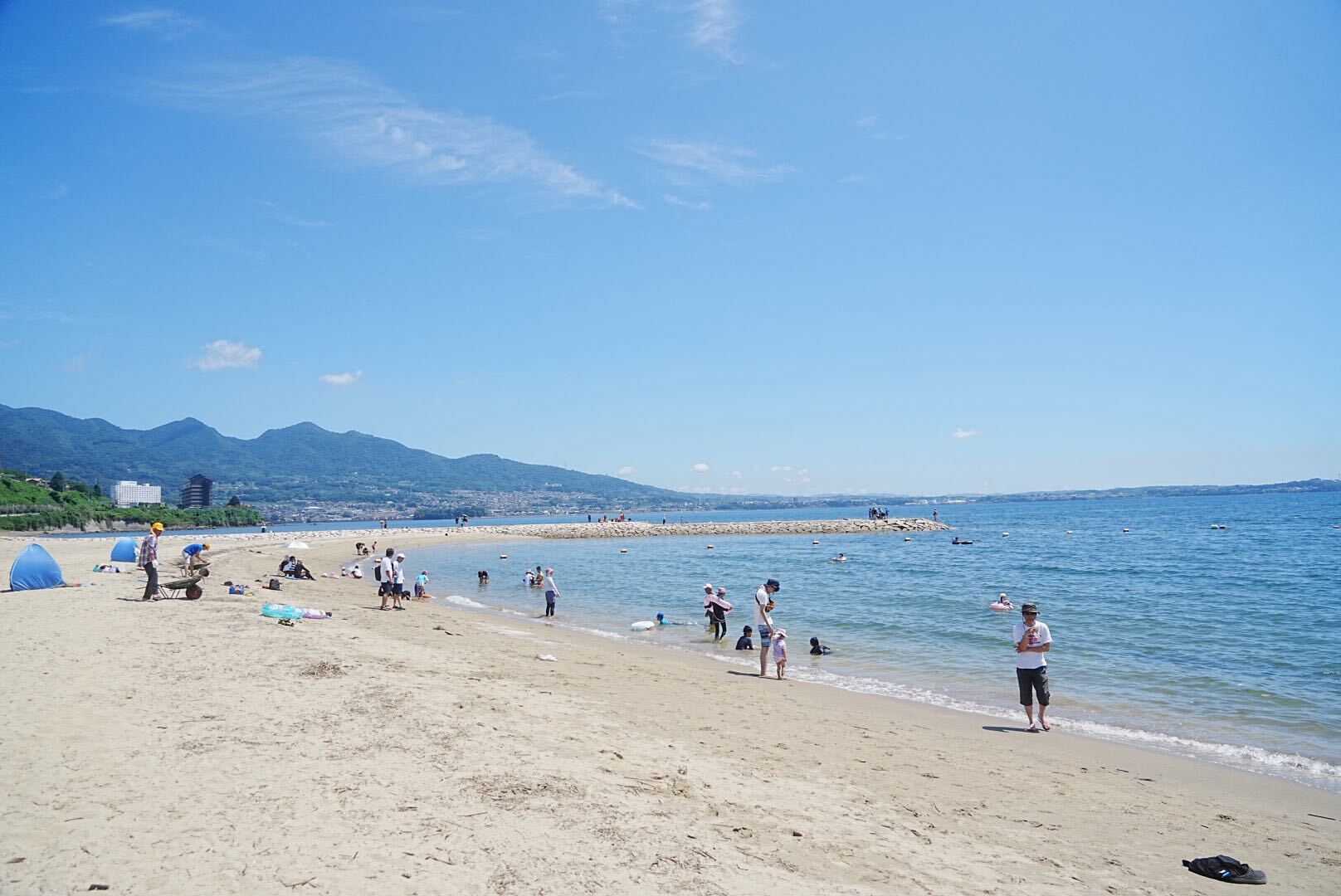 【別府市】関の江海水浴場開き