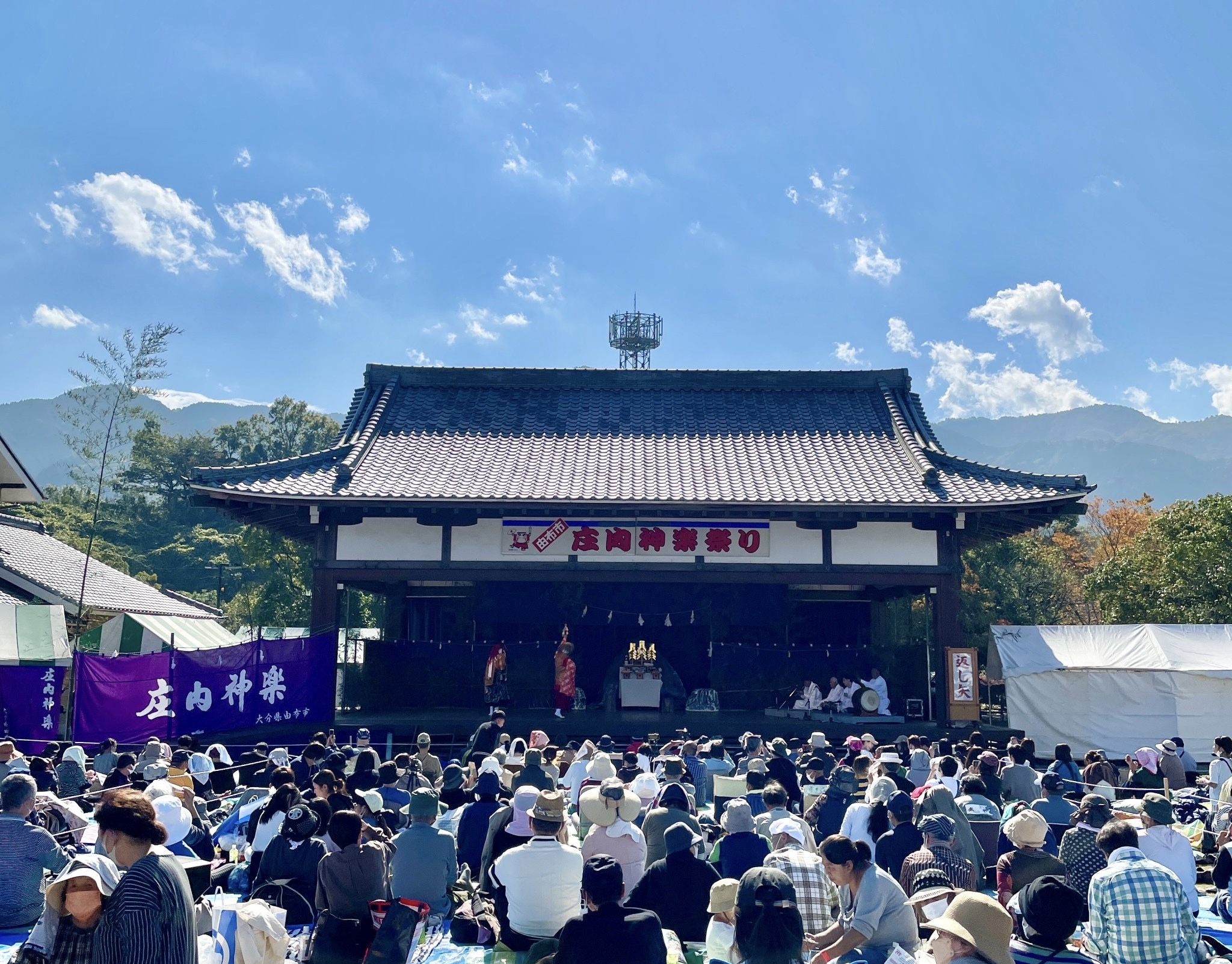 【由布市】庄内神楽祭り・由布市庄内町ふるさと祭り