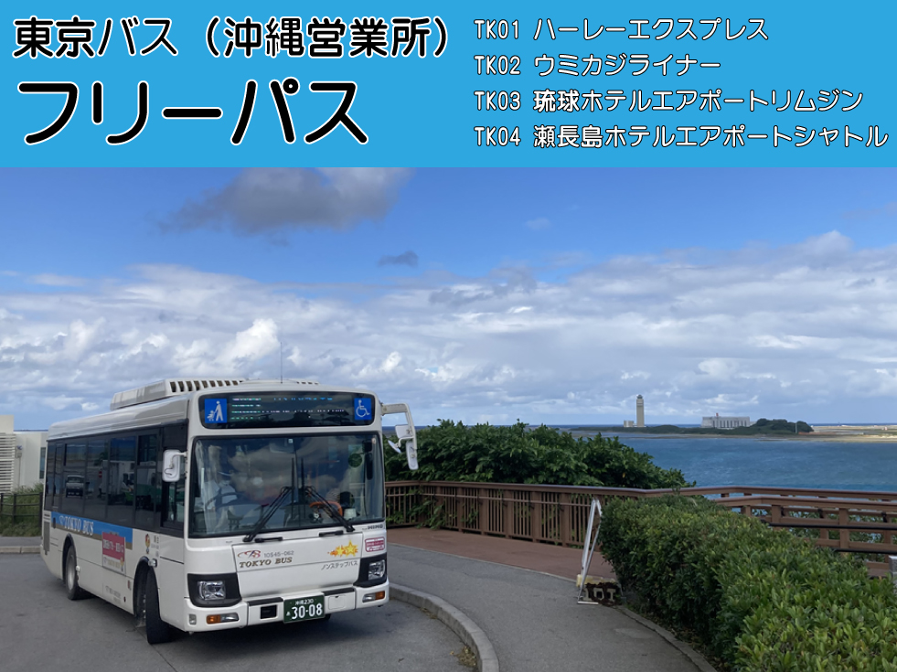 東京バス（沖縄）フリーパス　4日券